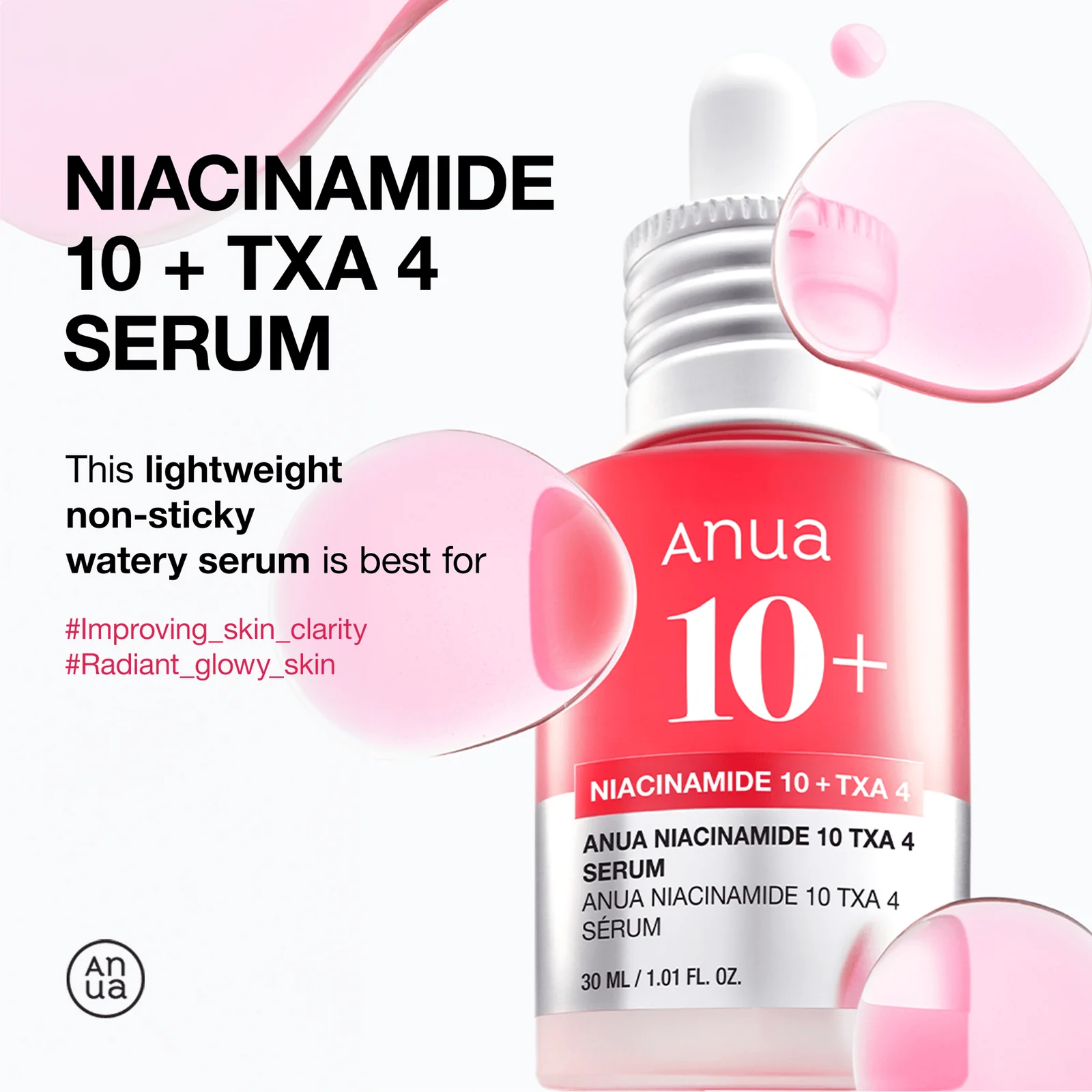 ANUA Niacinamide 10% + TXA 4% Serum 30ml - Image 3