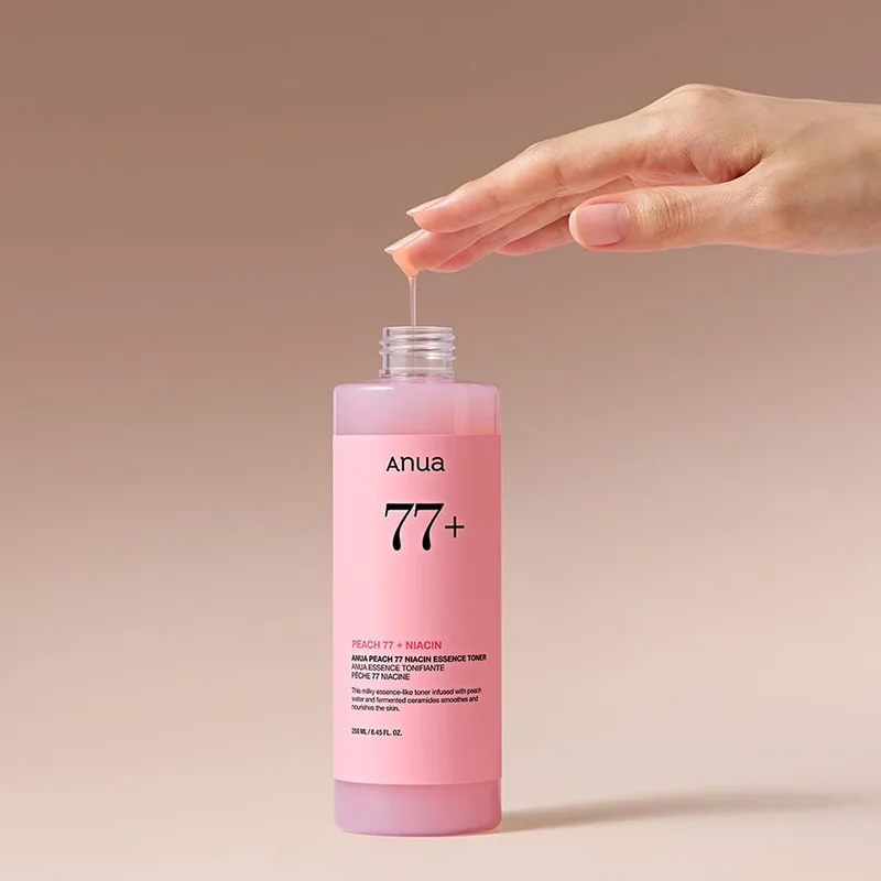ANUA Peach 77% Niacin Essence Toner 250ml - Image 3