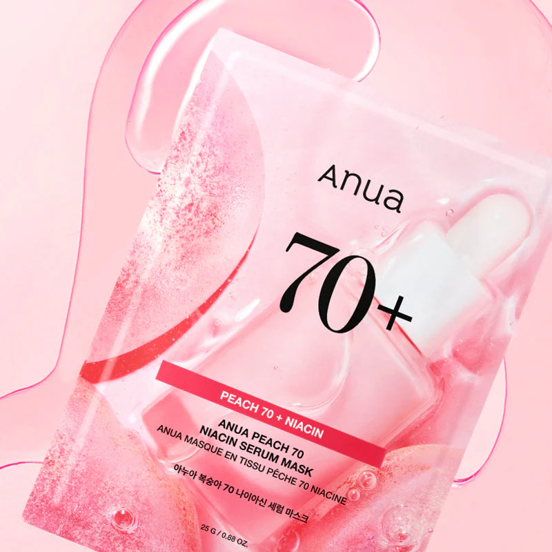 Anua Peach 70% Niacin Serum Mask - 1 Sheet Mask - Image 3