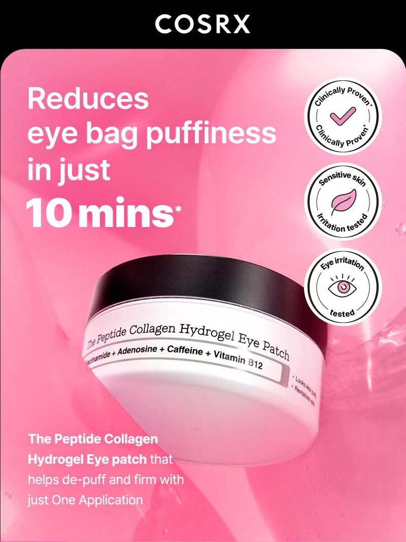 COSRX The Peptide Collagen Hydrogel Eye Patch 60 Patches - Image 4