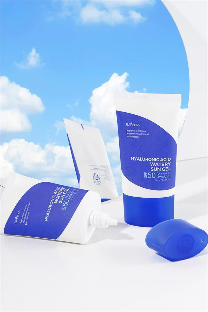 ISNTREE Hyaluronic Acid Watery Sun Gel 50ml - Image 4