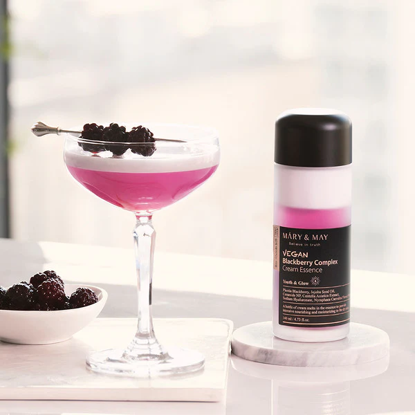 MARY&MAY Blackberry Complex Cream Essence 140ml - Image 4