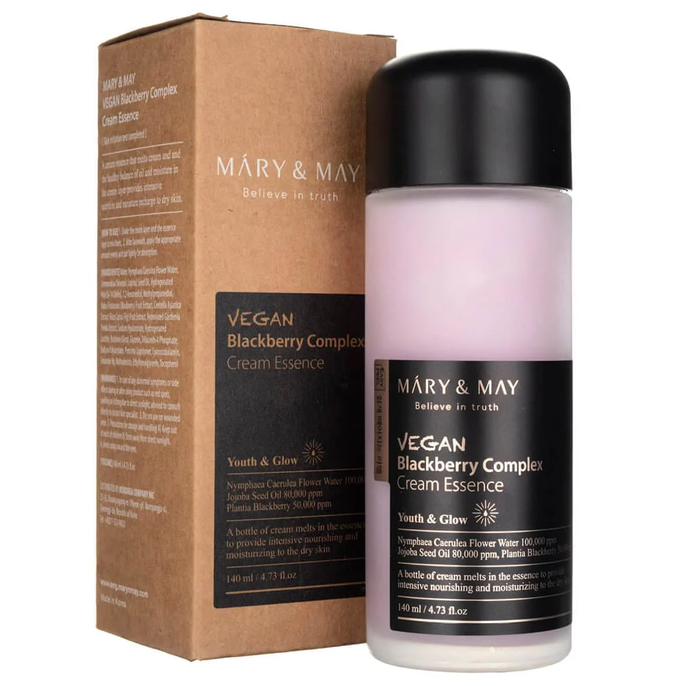 MARY&MAY Blackberry Complex Cream Essence 140ml - Image 3
