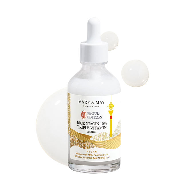 MARY&MAY Rice Niacin 10% Triple Vitamin Serum 80ml