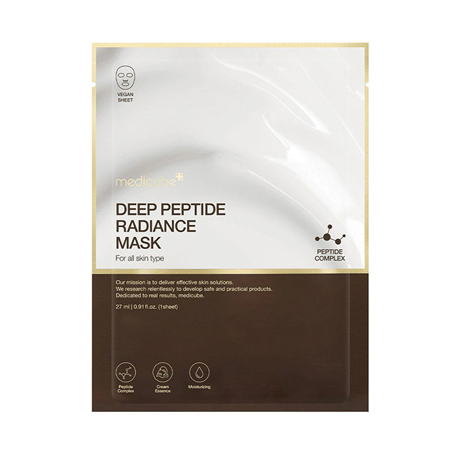 MEDICUBE Deep Peptide Radiance Mask – LEA-LR