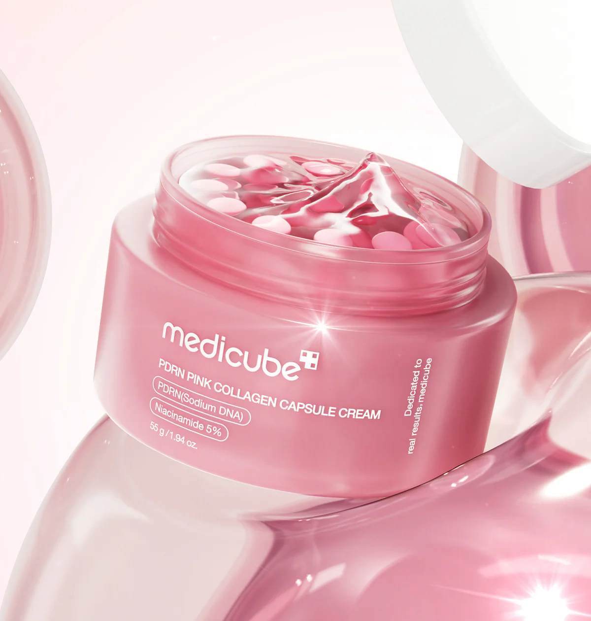 MEDICUBE PDRN Pink Collagen Capsule Cream – 55ml - Image 2