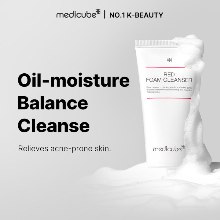 MEDICUBE Red Foam Cleanser – 230ml - Image 3