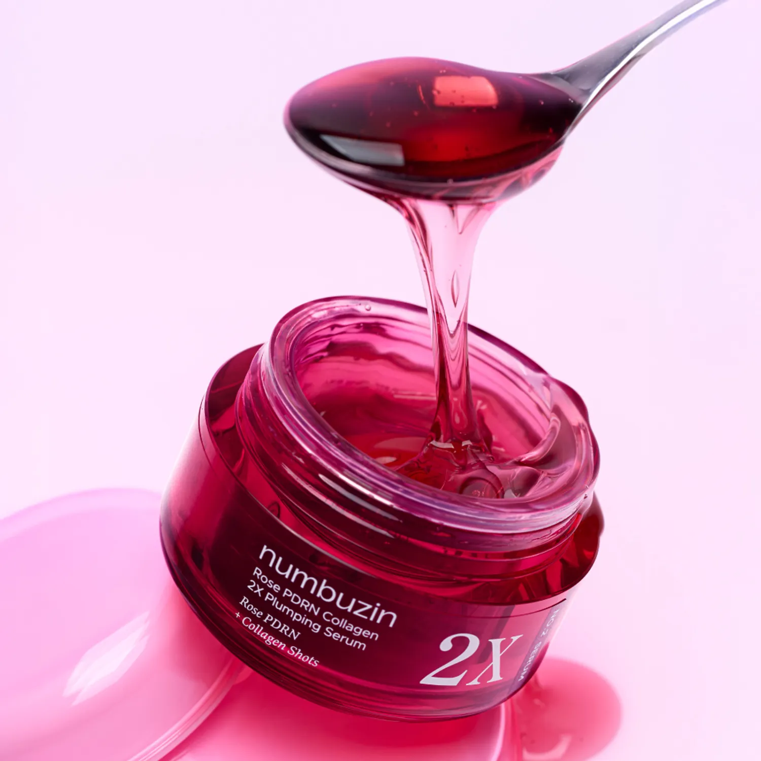 NUMBUZIN No. 2 Rose PDRN Collagen 2X Plumping Serum 30ml - Image 4
