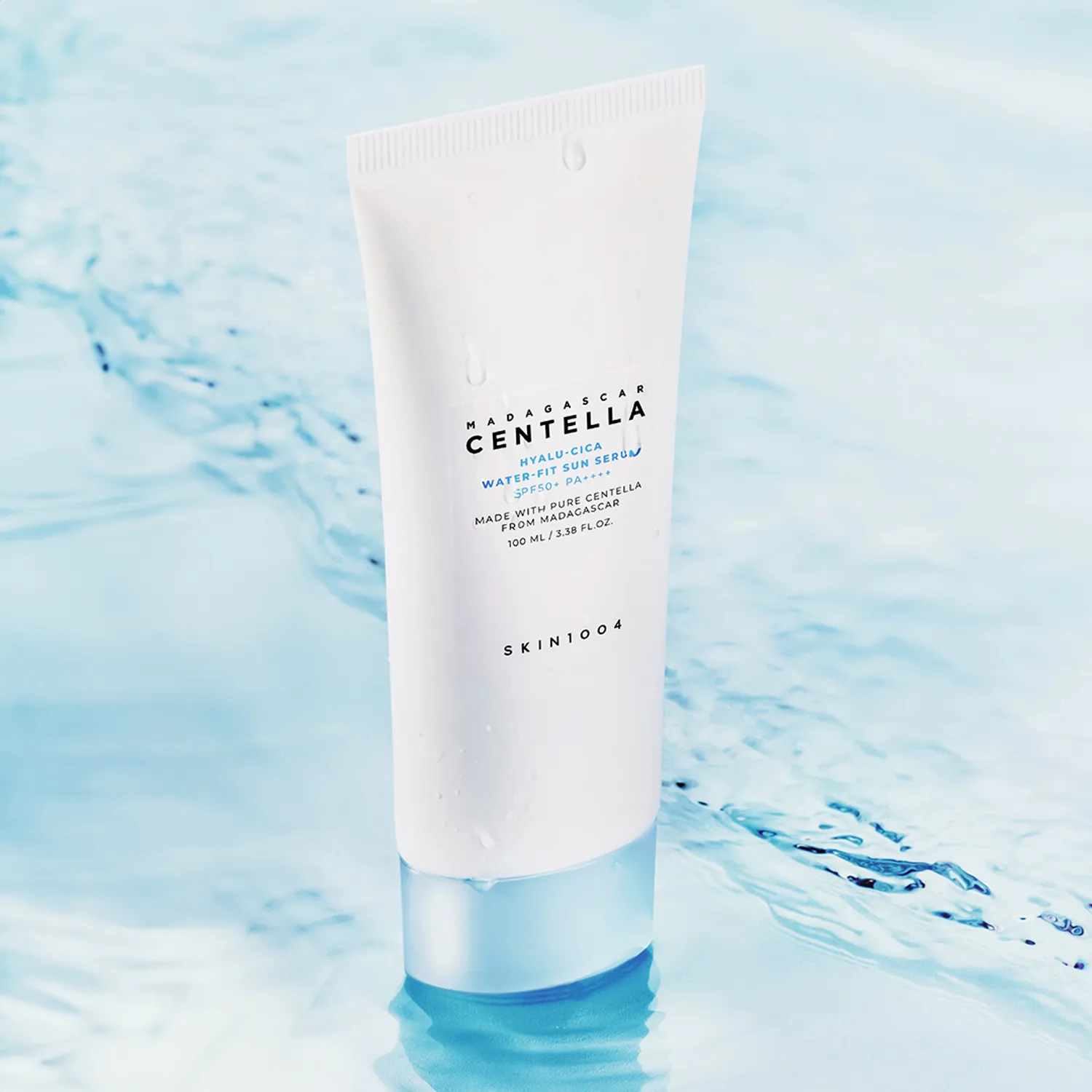SKIN1004 Madagascar Centella Hyalu Cica Water-Fit Sun Serum SPF50+ PA++++ 100ml - Image 4