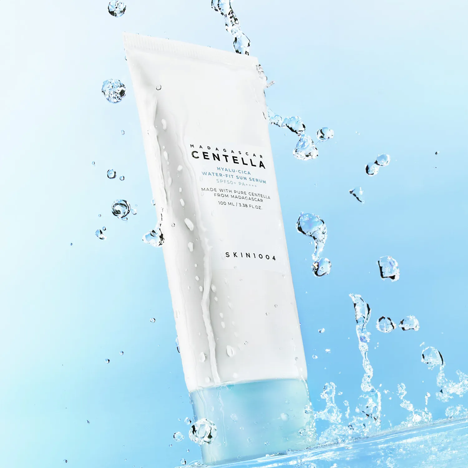 SKIN1004 Madagascar Centella Hyalu Cica Water-Fit Sun Serum SPF50+ PA++++ 100ml - Image 2