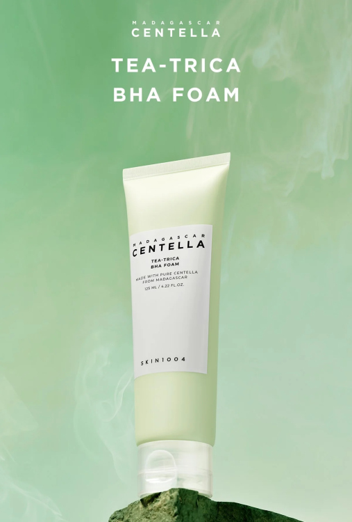 SKIN1004 Madagascar Centella Tea Trica Bha Foam 125ml - Image 3