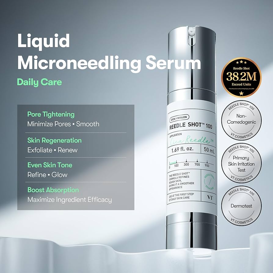 VT COSMETICS CICA Reedle Shot 100 Microneedling Night Serum – 50ml - Image 3